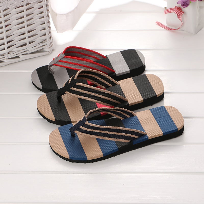 2019 New Summer Slippers Korean Style Flip-Flops Men'S Casual Slippers Non-Slip Sandals Soft-Soled Shoes Explosions - Image 2