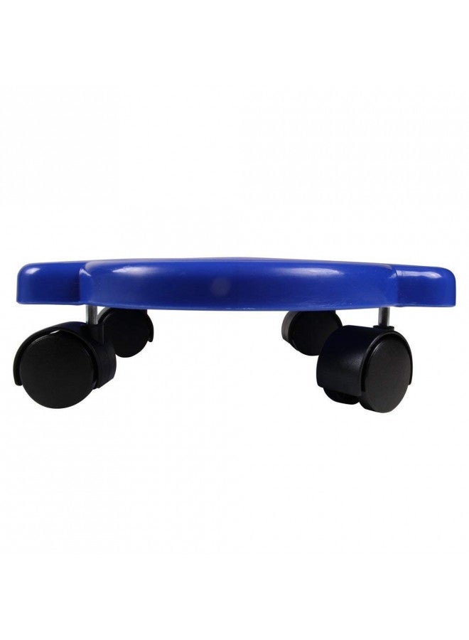 hand2mind hand2mind Blue Indoor Scooter Board with Handles, Floor Scooter, Sit Down Scooter, Gym Activities for Kids, Indoor Recess Games, Sport Scooters, Physical Education Equipment, Gross Motor Toys - Image 3
