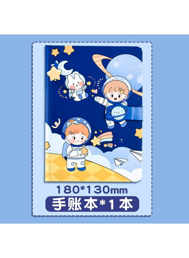 Bluejw Mr. Paper Hand Account Suit Gift Box Hand Account Book Notebook Boys Cute Walking Stick Book Children's Journal Primary School - Image 1