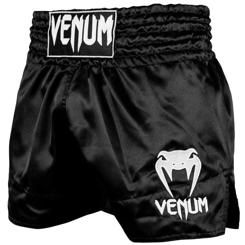 Venum Muay Thai Shorts Classic - Black/White - L - Image 1