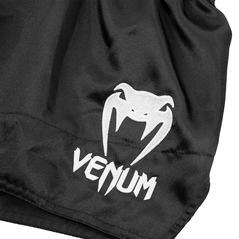 Venum Muay Thai Shorts Classic - Black/White - L - Image 4