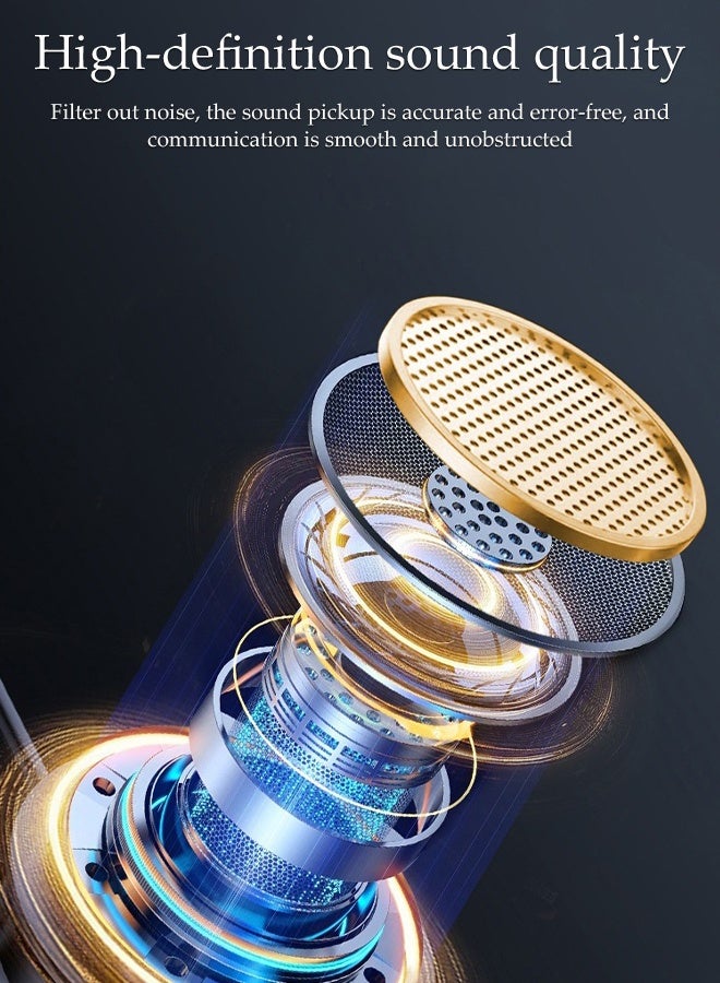 DUNISO Single Ear Headset with Noise-Canceling Microphone，Single Ear Head-Mounted Headset with 2-In-1 3.5 MM Headphone Audio Cable，Wired One Ear Headset with Adjustable Headband，for PC Laptop, Tablet Scope of Application - Image 3