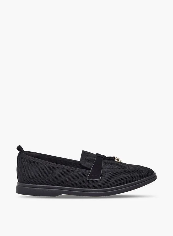 Women Metal Accent Loafers