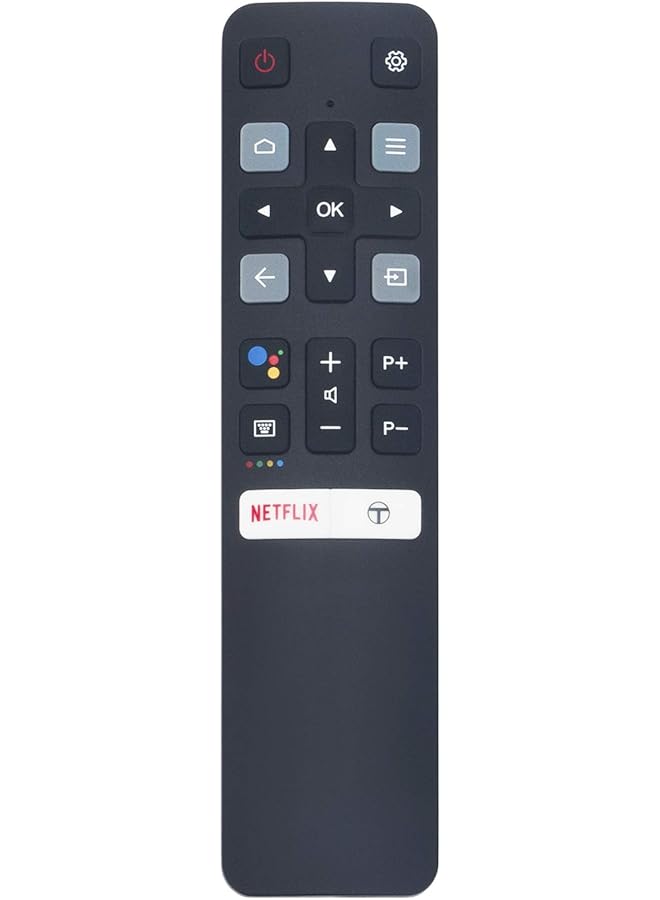 ELTRAZONE LRC802V Voice Remote Control for TCL Smart TVs – Compatible with 32S60A, 40S615, 50P8, 55P8M, 65P8S, 75P8M, 55C825 & More | Easy Setup, Voice Function & Long-Range Signal - Image 1