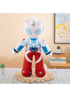 Selo Ultraman Plush Toy Doll Large Ragdoll Boy Anime Doll Children Birthday Gift Wholesale-Color:Zeta-Height:40cm
