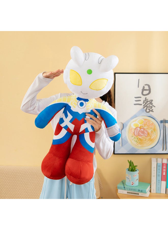 Generic - Selo Ultraman Plush Toy Doll Large Ragdoll Boy Anime Doll Children Birthday Gift Wholesale-Color:Zeta-Height:40cm - Image 1