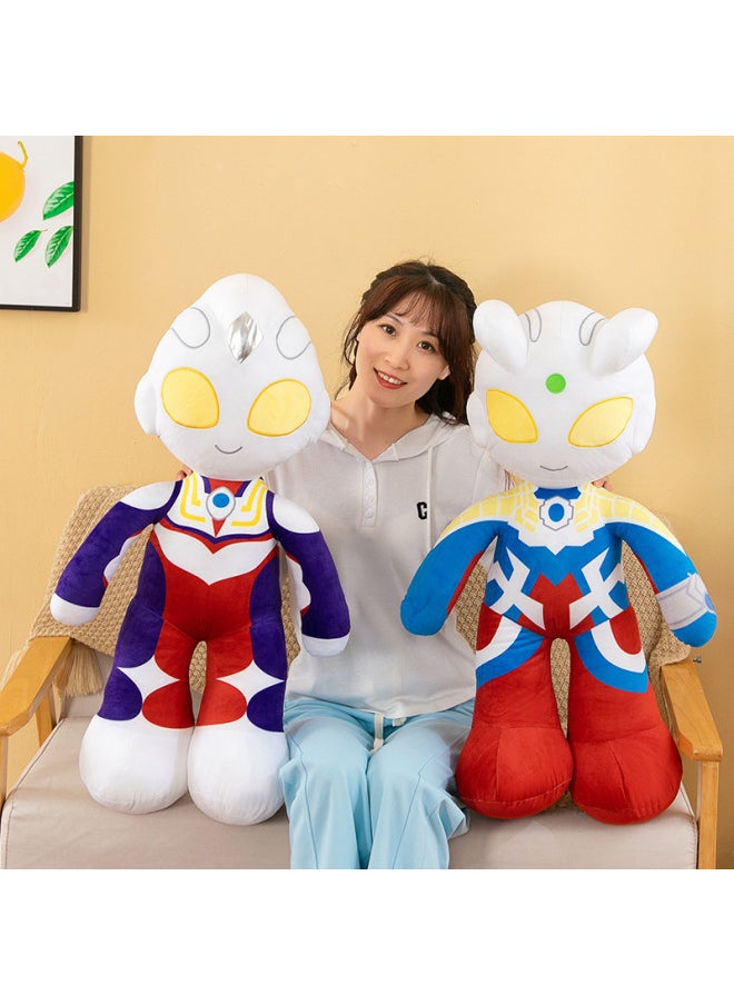 Generic - Selo Ultraman Plush Toy Doll Large Ragdoll Boy Anime Doll Children Birthday Gift Wholesale-Color:Zeta-Height:40cm - Image 1