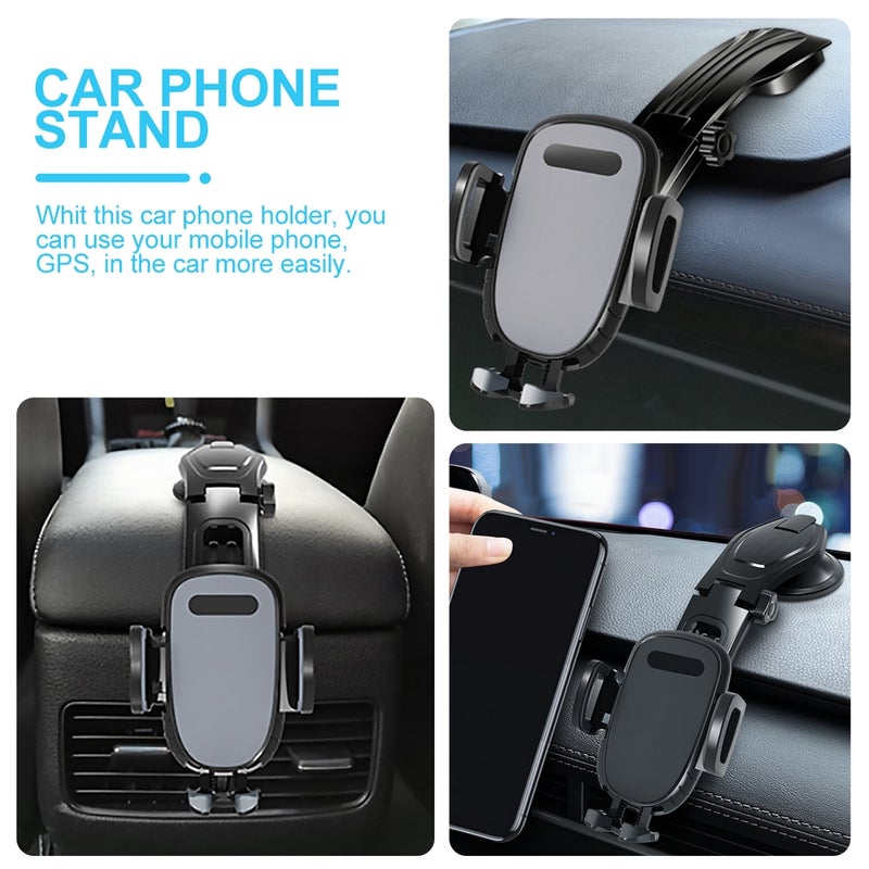 2pcs Cup Phone Holder Sturdy Car Phone Stand Rotatable Cell Phone Holder - Image 5