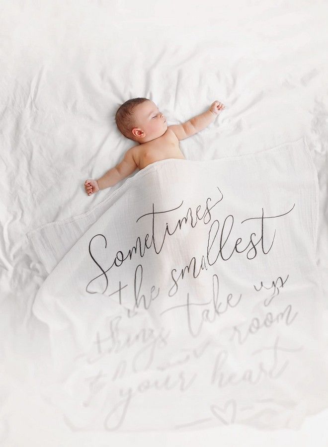 Stephen Joseph Muslin Swaddle Blanket For Baby Girls And Boys Newborn Receiving Blanket For Swaddling 100% Cotton Baby Swaddle Wrap Receiving Swaddle Wrap 47 X 47 Inches - Image 4