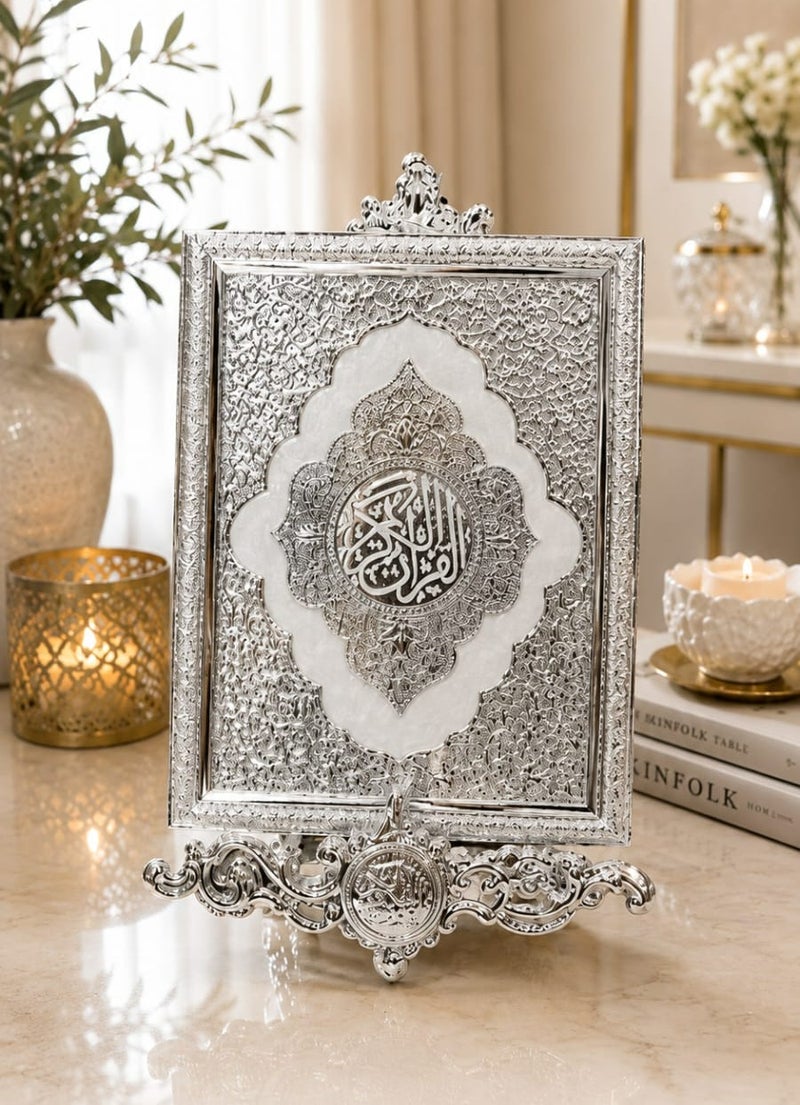 Radin Luxury Quran Box With Elegant Stand – Premium Decorative Holy Quran Storage Case For Home, Masjid & Gifting - Image 2