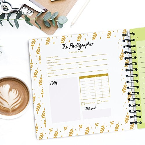 Unconditional rosie The Perfect Wedding Planner & Organizer with Stickers - A Complete 80-Pages Hardcover Checklist Planner to Guide You on Panning Your Dream Wedding - Book and Organizer for The Bride - Image 4
