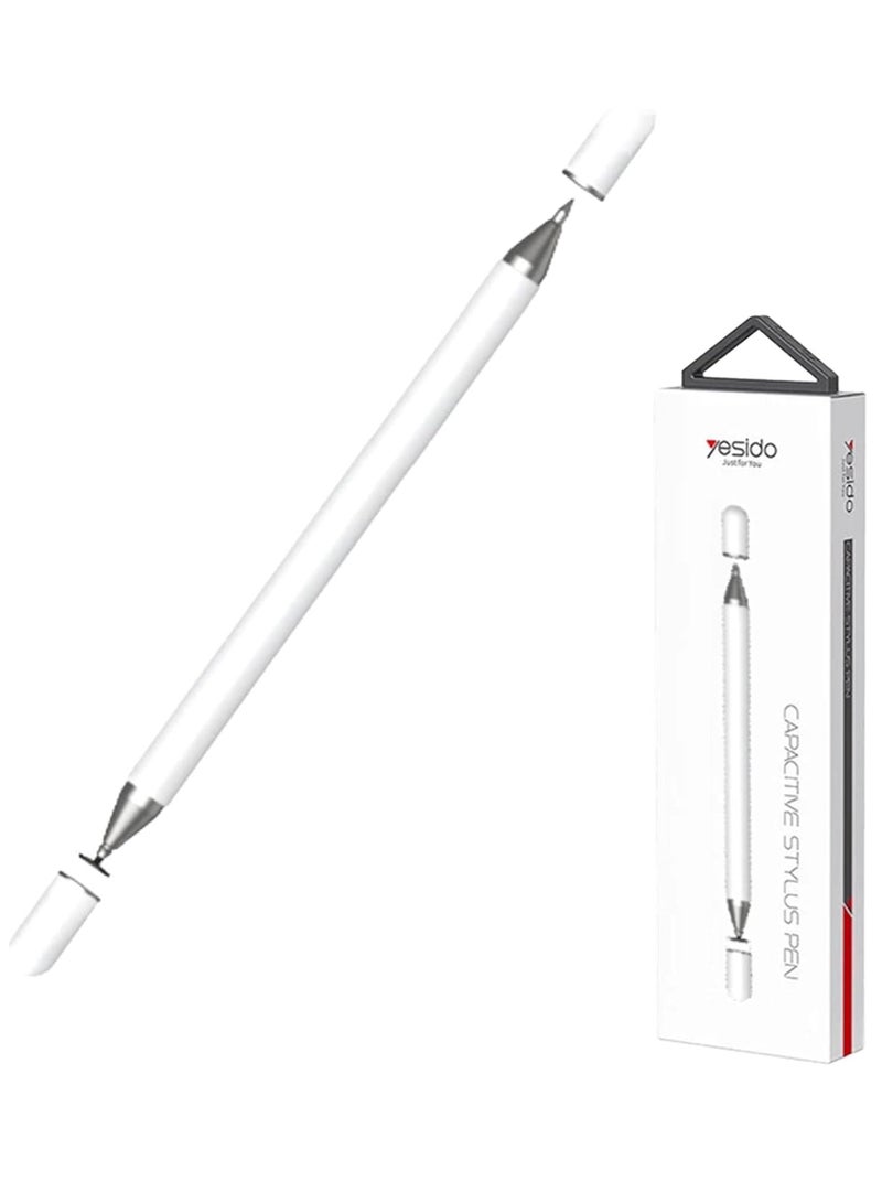 ELTRAZONE 2-in-1 Stylus Pen with Ballpoint Pen – Universal Passive Stylus for Smartphones and Tablets (Model ST04) - Image 1