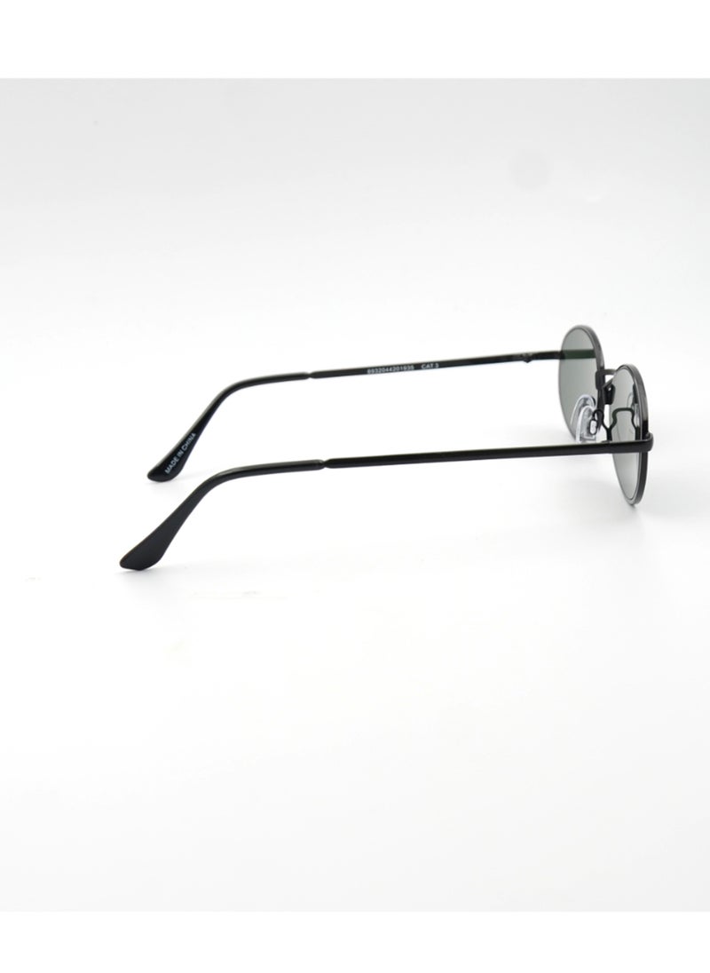 MADEYES Unisex UV Protection Sunglasses EE23M132-1 - Black  - Image 4