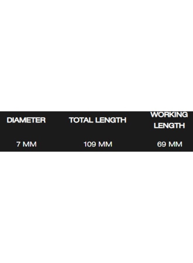 DeWesser HSS Cobalt Drill Bit – 7 mm Diameter, Precision German-Made 3 pc - Image 2