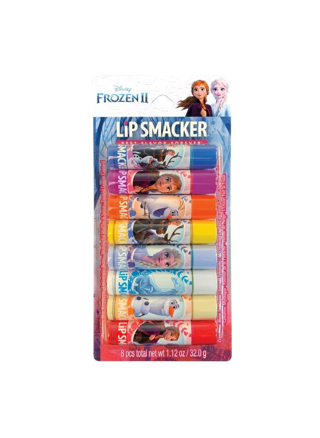 Lip Smacker Disney Frozen 2 Flavored Lip Balm Party Pack 8 Count, Clear, For Kids  - Image 1