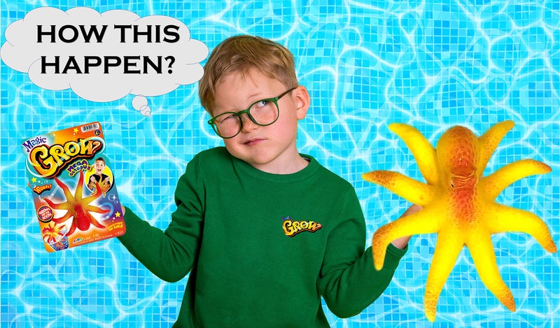 Ja-Ru ألعاب مائية سحرية من JA-RU بتصميم بحري (6 عبوات متنوعة) | ألعاب توسيع الحمام والمسبح للأطفال. ألعاب حيوانات البحر لحفلات وأكياس هدايا. - Image 3