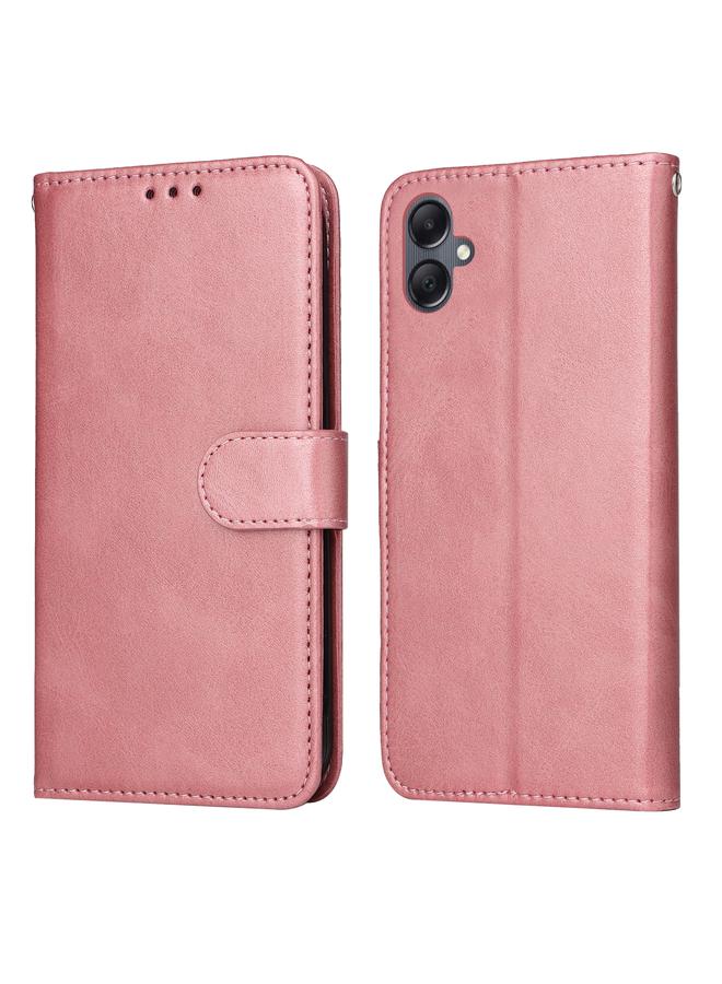 اس-توب جراب هاتف Samsung Galaxy A05 الكلاسيكي المصنوع من جلد العجل القابل للطي - Image 1