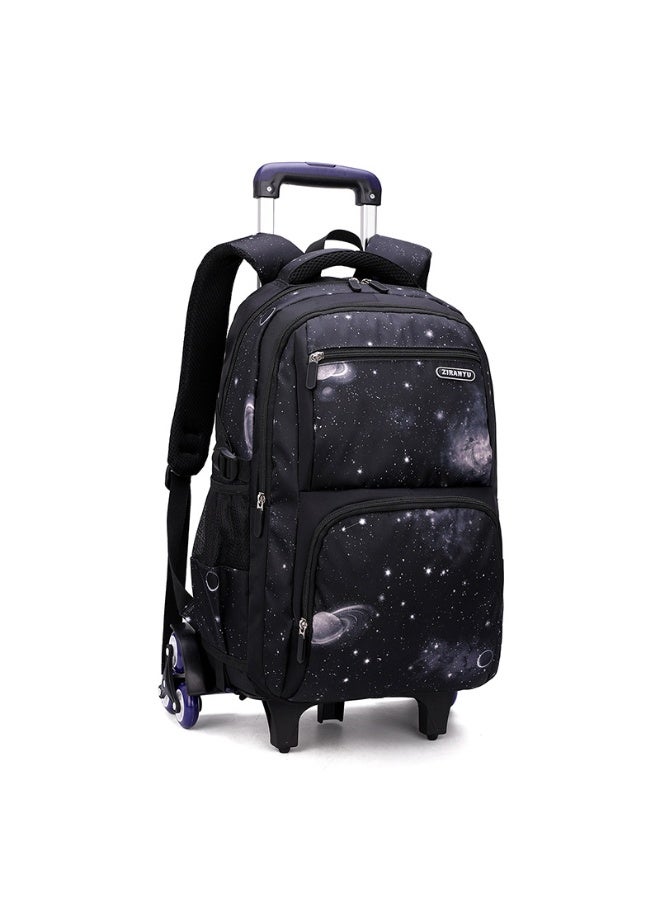 Generic Black Starry Sky Backpack  - Image 1