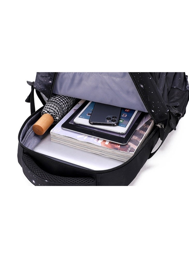 Generic Black Starry Sky Backpack  - Image 4