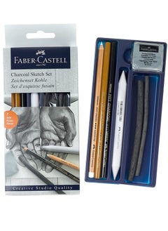 7-Piece PITT Charcoal Sketch Set
