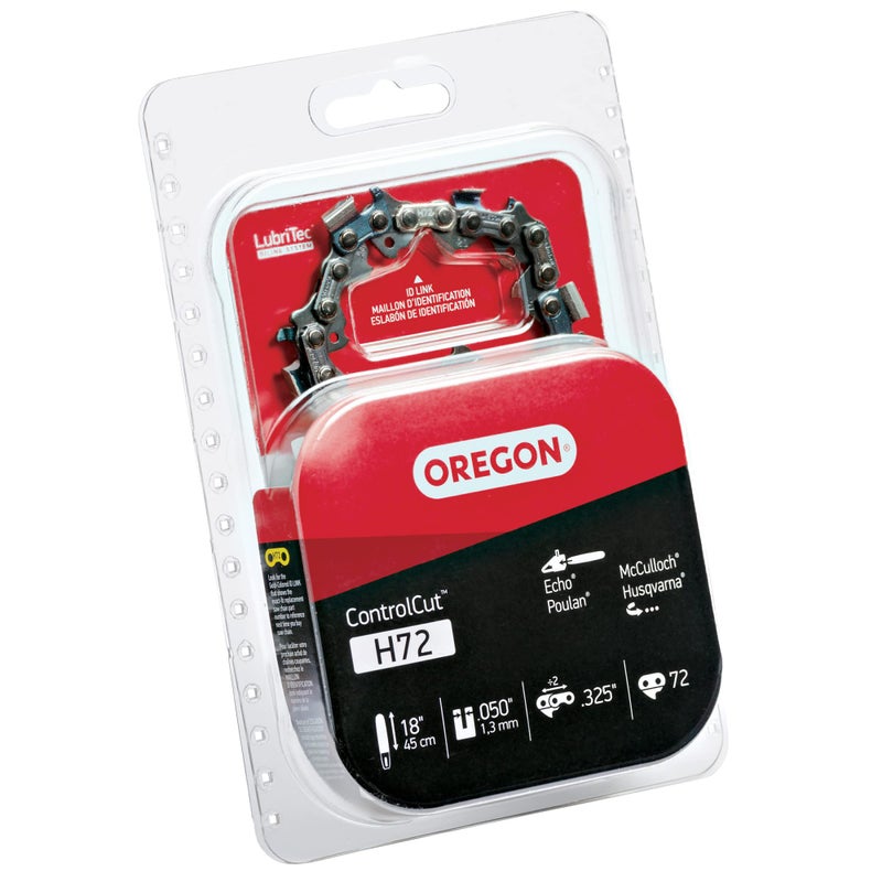 Oregon H72 ControlCut Replacement Chainsaw Chain for 18-Inch Guide Bar, 72 Drive Links, Pitch: .325", .050" Gauge,Gray - Image 3
