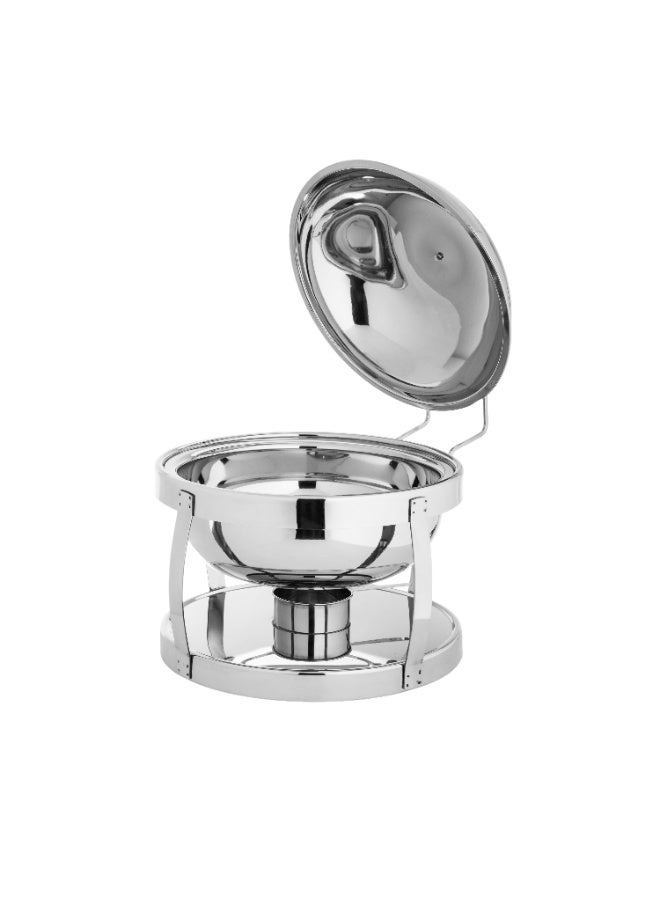 Maxima Stainless Steel Chaffing Dish with Lid 6 Liter - Image 4