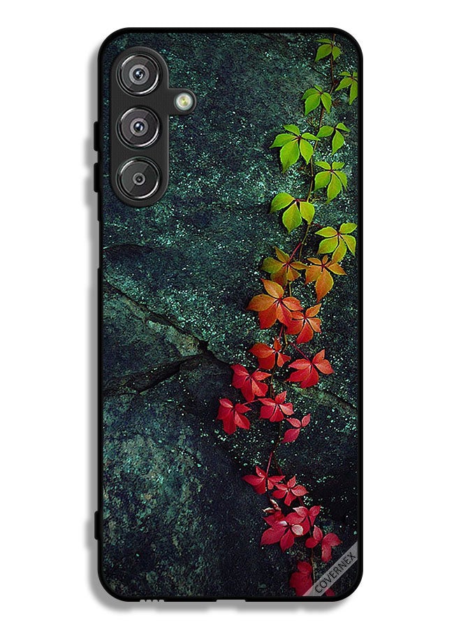 Covernex Samsung Galaxy M36 Protective Case Cover Beautiful Leaves - Image 1