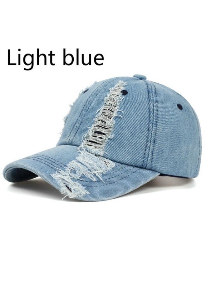 Washed cap women's summer snapback hip-hop hat men's cotton baseball hats