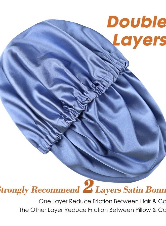 Winitas XL Large Bonnet Silk Satin for Braids Hair - Image 2