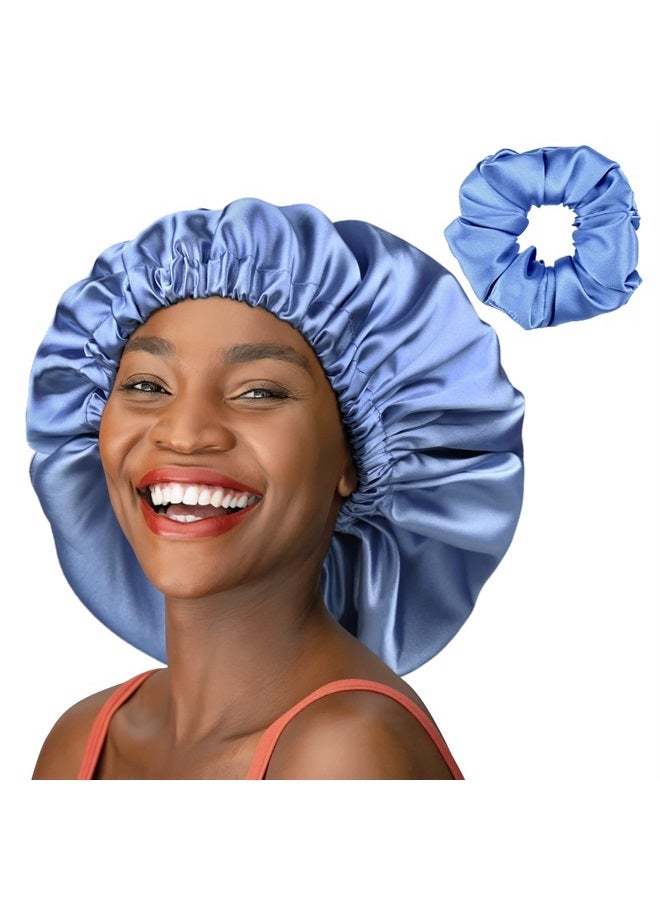 Winitas XL Large Bonnet Silk Satin for Braids Hair - Image 1
