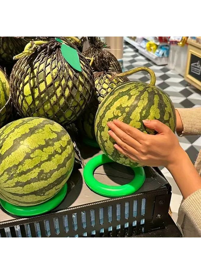 2 Pack Watermelon Anti Skid Fixed Ring Fruit Display Stand For Shop Home Supermarket - Image 1