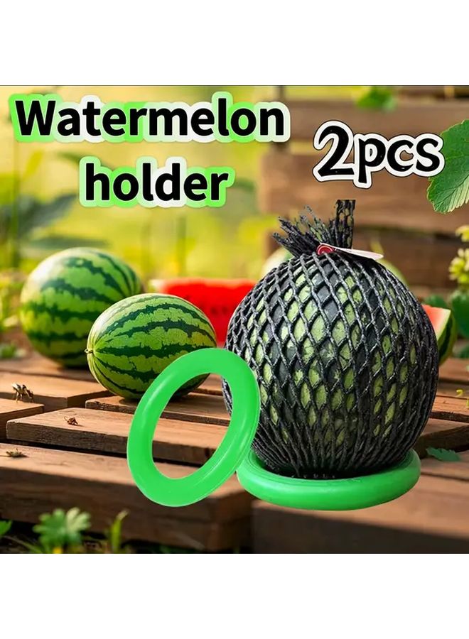 2 Pack Watermelon Anti Skid Fixed Ring Fruit Display Stand For Shop Home Supermarket - Image 2