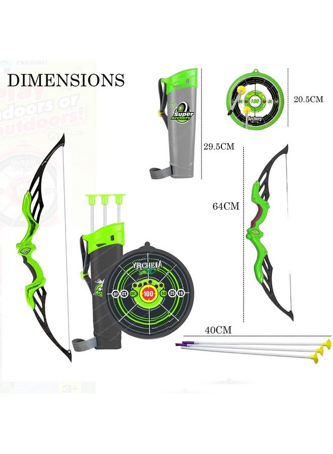 فنبلاست مجموعة ألعاب الرماية الرياضية البلاستيكية من فن بلاست مع ميزة الإضاءة ولوحة هدف بثلاثة سهام (متعددة الألوان) - Image 2