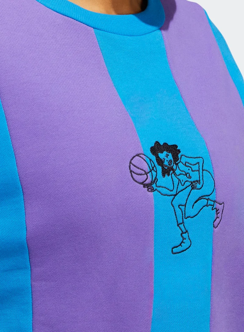 Adidas Hoop York City Crewneck Sweatshirt