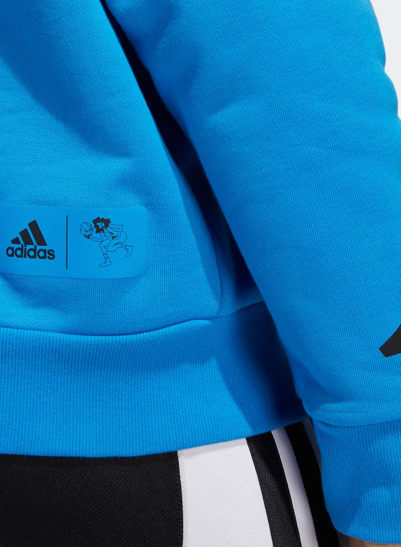 Adidas Hoop York City Crewneck Sweatshirt