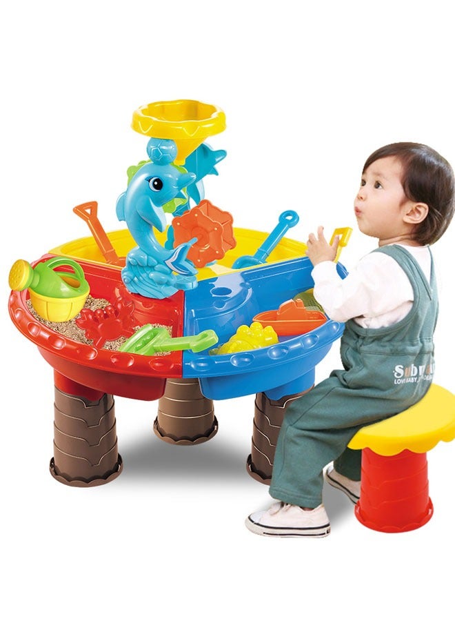 Beauenty Sand Playing Toy Set Unique Shape Design, Portable Durable For Children - Image 1