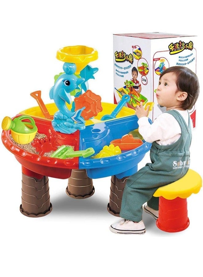 Beauenty Sand Playing Toy Set Unique Shape Design, Portable Durable For Children - Image 5