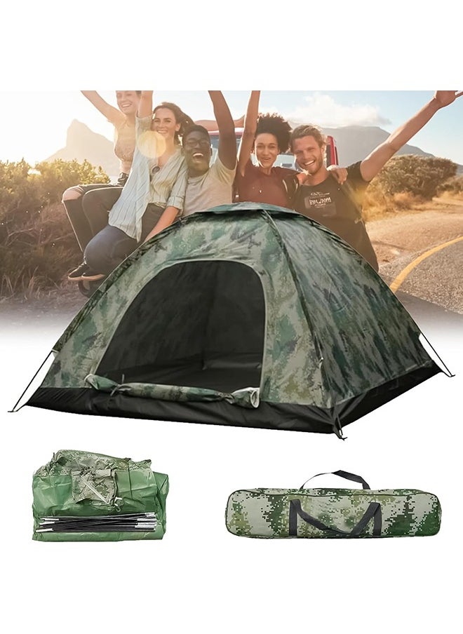 Arabest Dome Outdoor Travel Camping Tent 3 To 4people Camouflage Tent Multifunction Waterproof Tent  - Image 1