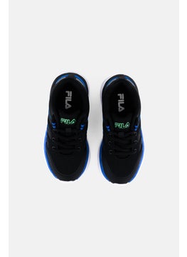 FILA Kids Boy Ps Tempera PS Lace Up Outdoor Shoes, Blue/Black  - Image 3