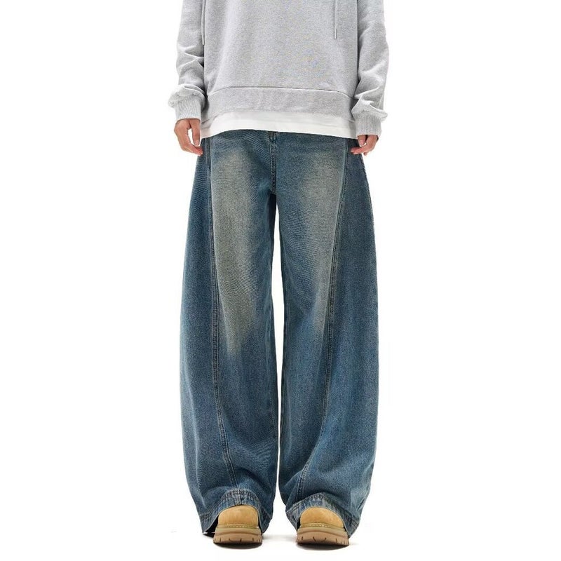 Unisex Casual Daily Denim Jeans - Image 1