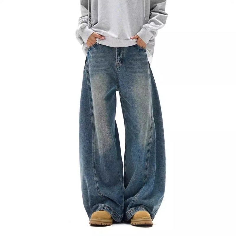 Unisex Casual Daily Denim Jeans - Image 5