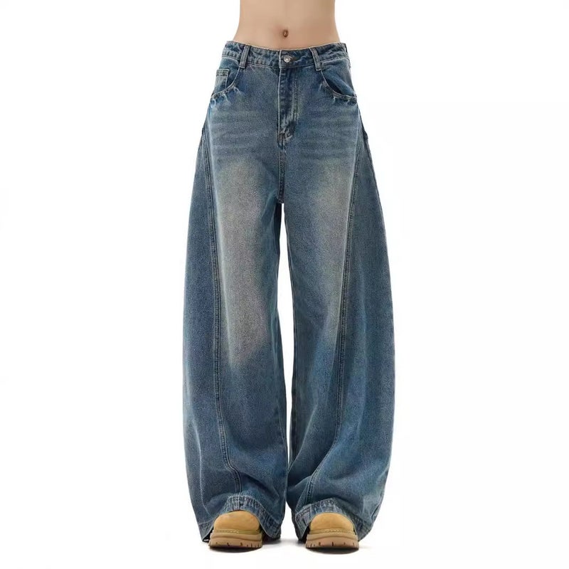 Unisex Casual Daily Denim Jeans - Image 3