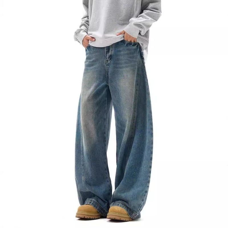 Unisex Casual Daily Denim Jeans - Image 4