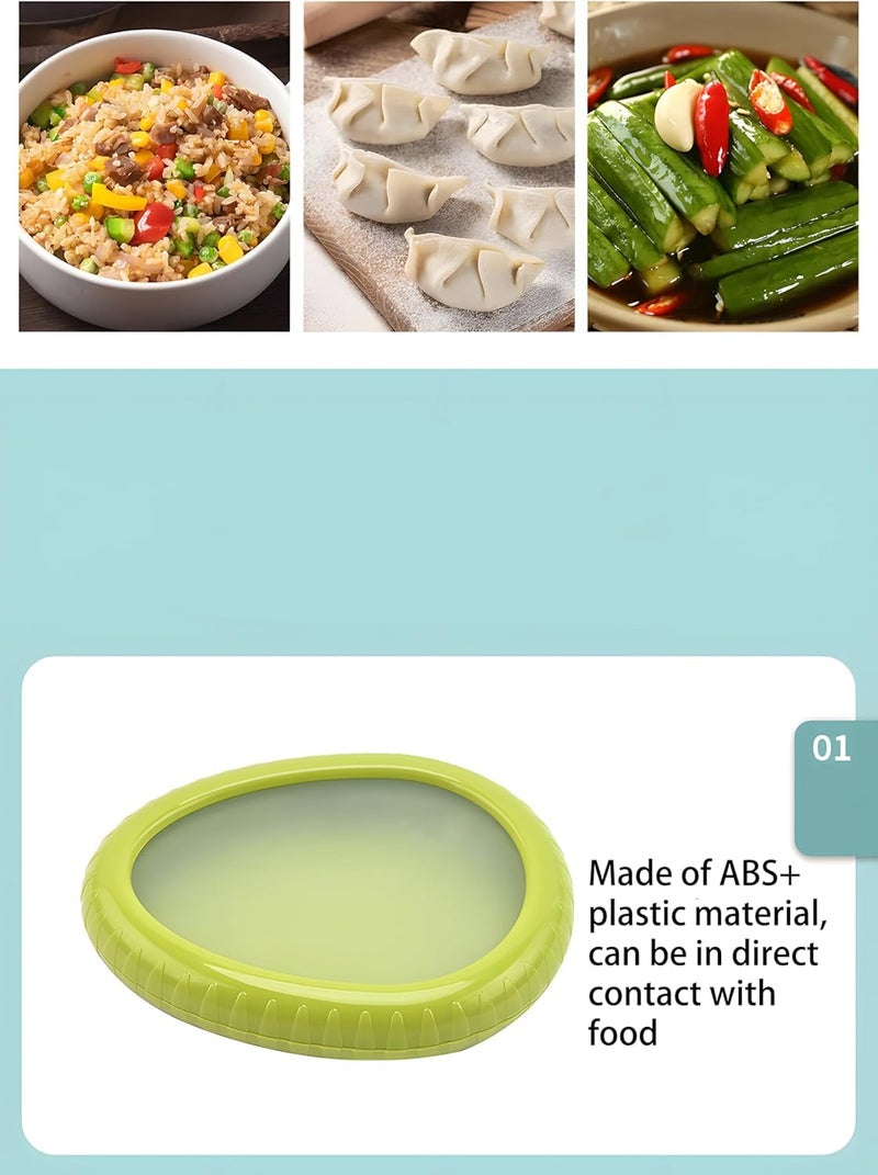 Nisixdec 4pc Silicone Fruit And Vegetable Storage Container Set For FridgeAvocado Silicone SaverTomato Storage ContainerOnion KeeperAnd Lemon Saver For Fridge - Image 3