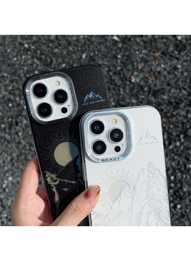 اس-توب جراب لهاتف iPhone 12 Pro Max 2 في 1 جراب هاتف بإطار مطلي بالكهرباء من Aurora - Image 4