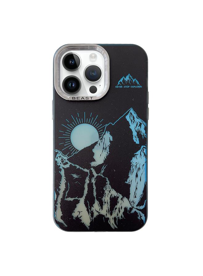 اس-توب جراب لهاتف iPhone 12 Pro Max 2 في 1 جراب هاتف بإطار مطلي بالكهرباء من Aurora - Image 1