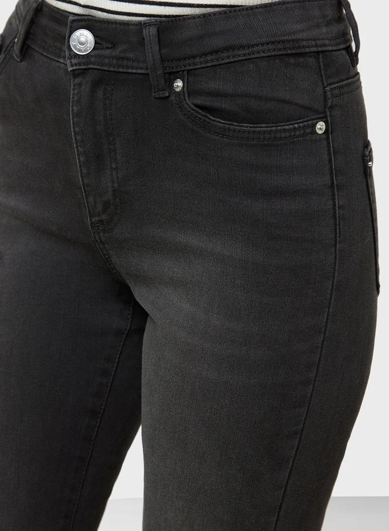 اونلي High Waist Flared Jeans