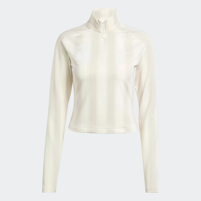 Adidas Originals  Half-Zip Graphic Football Long-Sleeve Top for Women | Best Price UAE