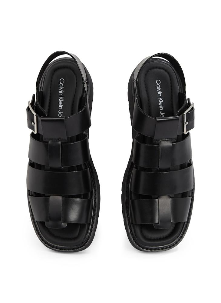 Calvin Klein Jeans FISHERMAN LEATHER SANDALS  - Image 5