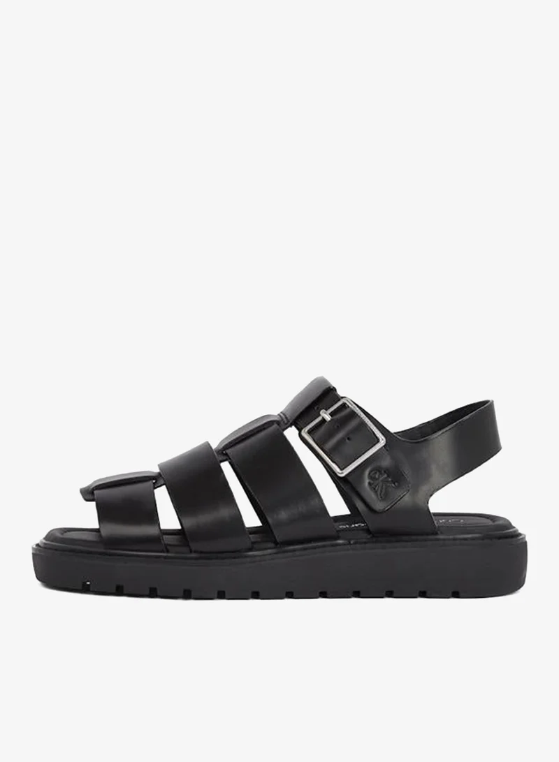 Calvin Klein Jeans FISHERMAN LEATHER SANDALS
